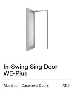 Aluminum Casement Doors
