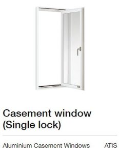Aluminum Casement Windows