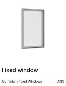 Aluminum Fixed Windows
