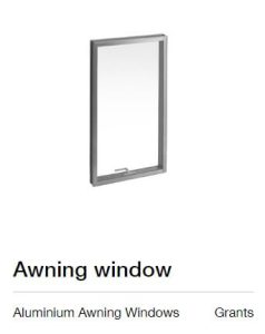 Aluminum Awning Windows