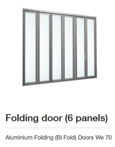 Aluminum Folding (Bi-Fold) Doors