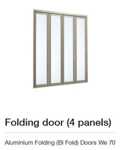 Aluminum Folding (Bi-Fold) Doors