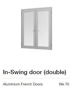 Aluminum French Doors