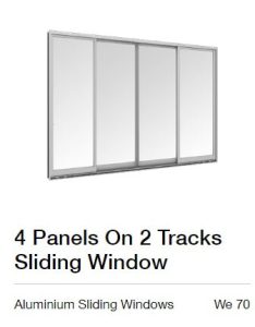 Aluminum Sliding Windows