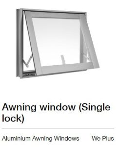 Aluminum Awning Windows