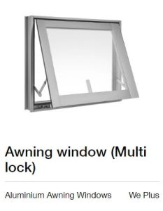 Aluminum Awning Windows