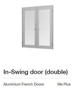 Aluminum French Doors